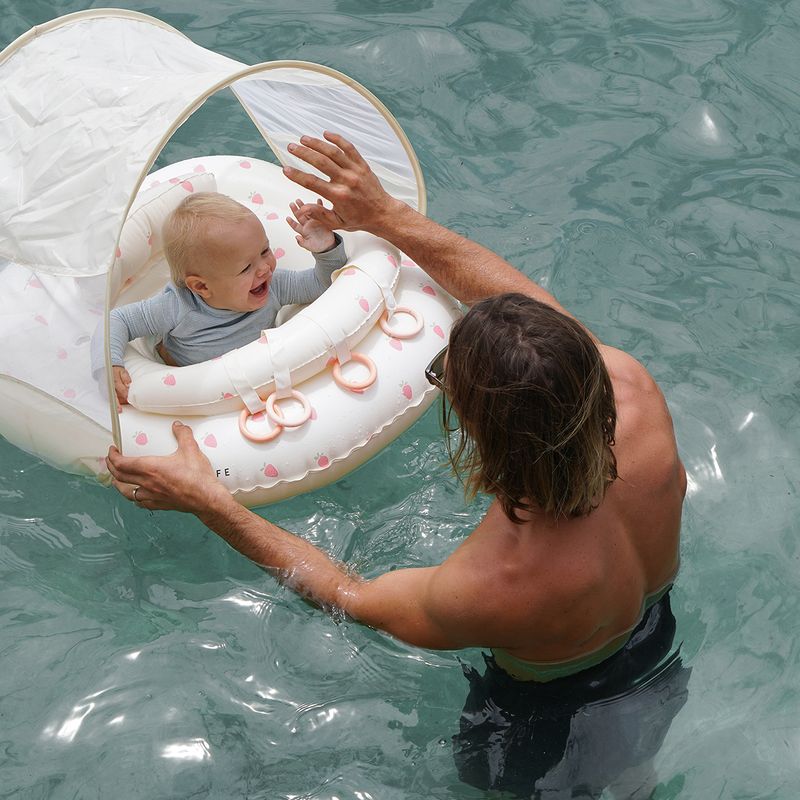 Sunnylife - Interactive Baby Float - Strawberry Sunshine Pink