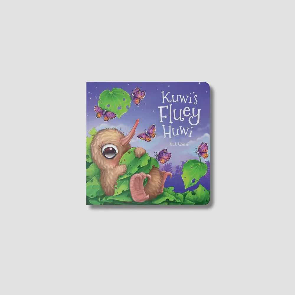 Kuwi's Fluey Huwi Board Book