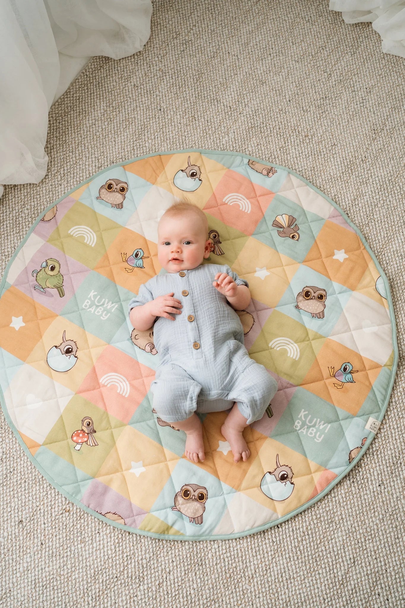 Kuwi Baby - Quilted Playmat