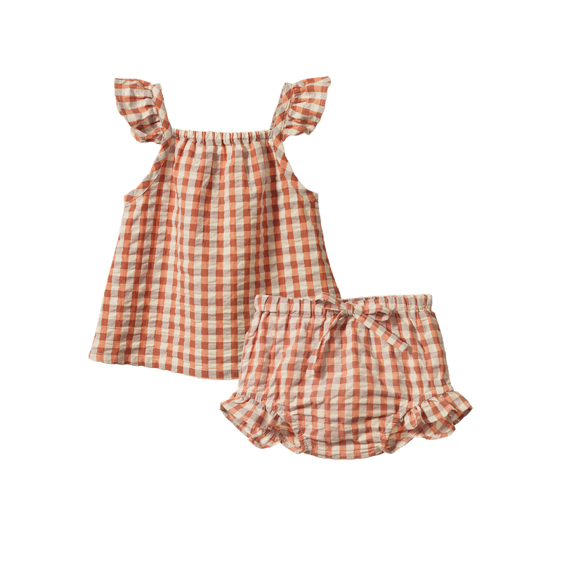 Nature Baby - Petal Set - Dandelion Gingham