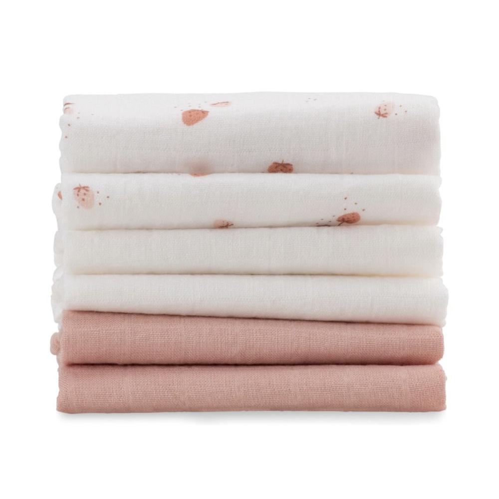 Little Bamboo - Muslin Wash Cloths - 6pk