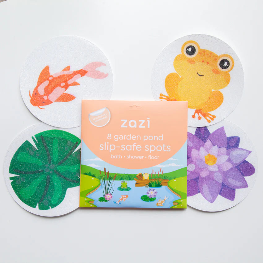 Zazi - Slip Safe Bath Spots - Garden Pond