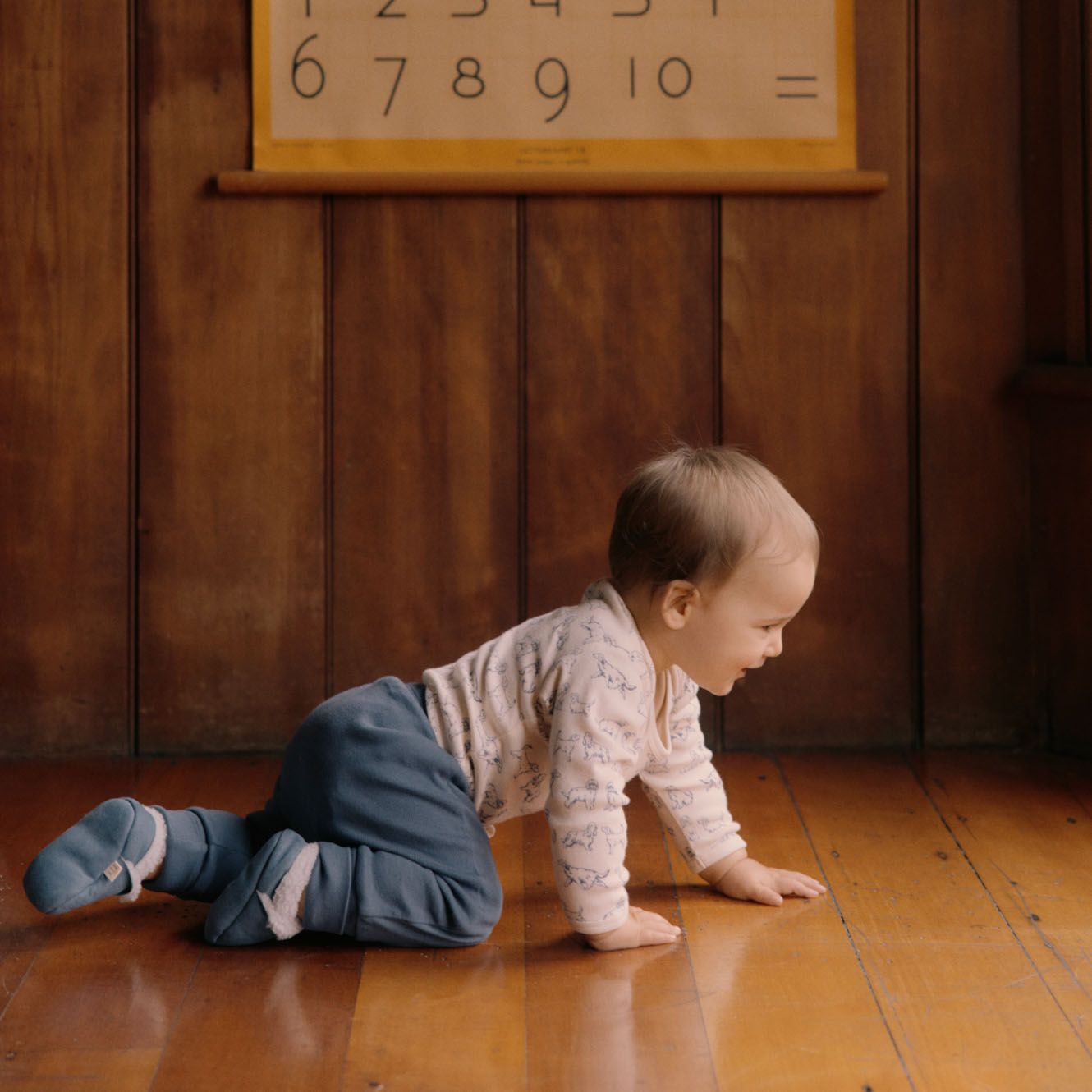 Nature Baby - Drawstring Pants - Vintage Indigo