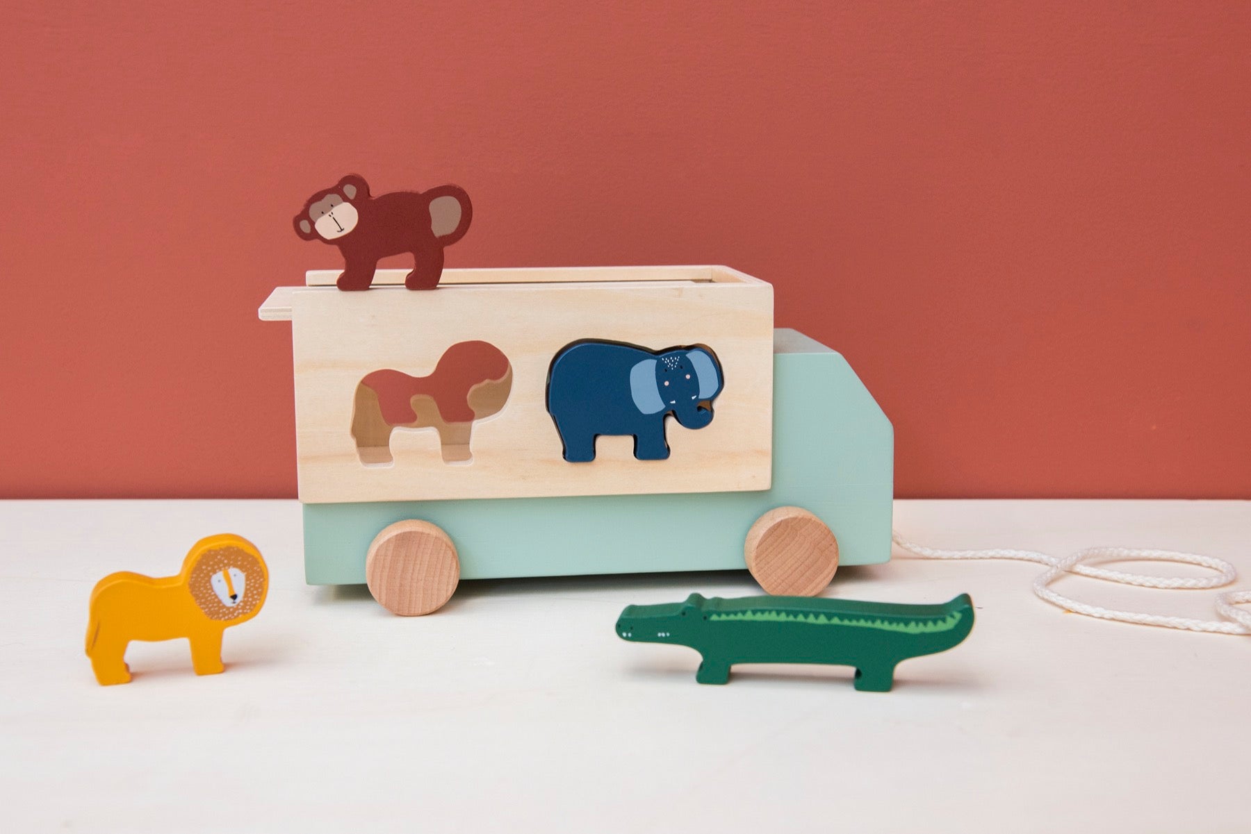 Trixie - Wooden Animal Truck