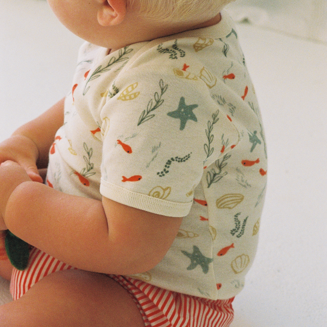 Nature Baby - S/S Bodysuit - Snorkel