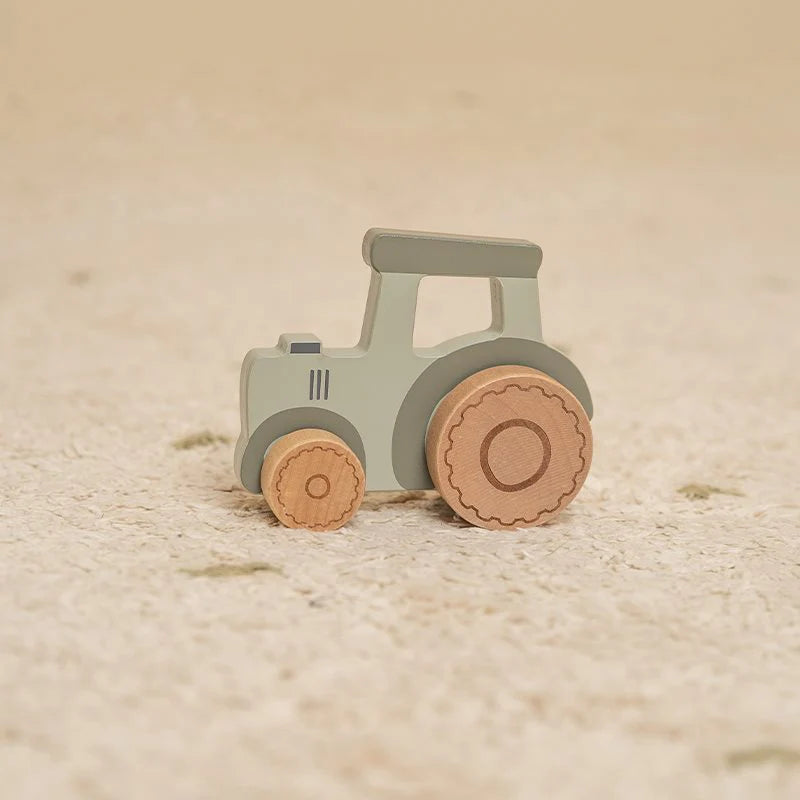 Wooden Tractor - Little Farm