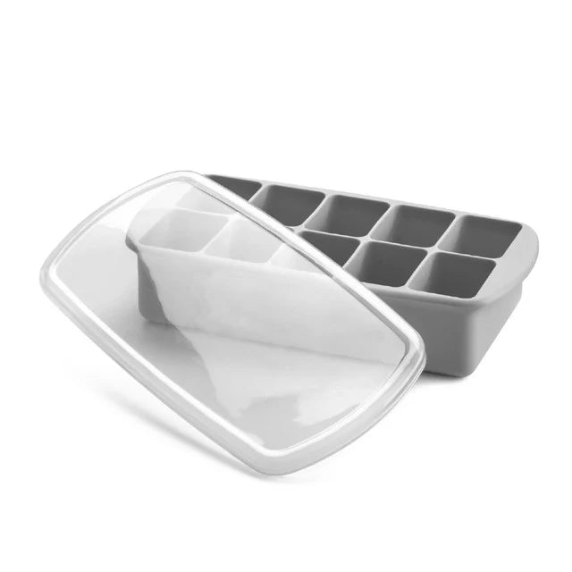 Melii - SIlicone Baby Food Freezer Tray with Lid