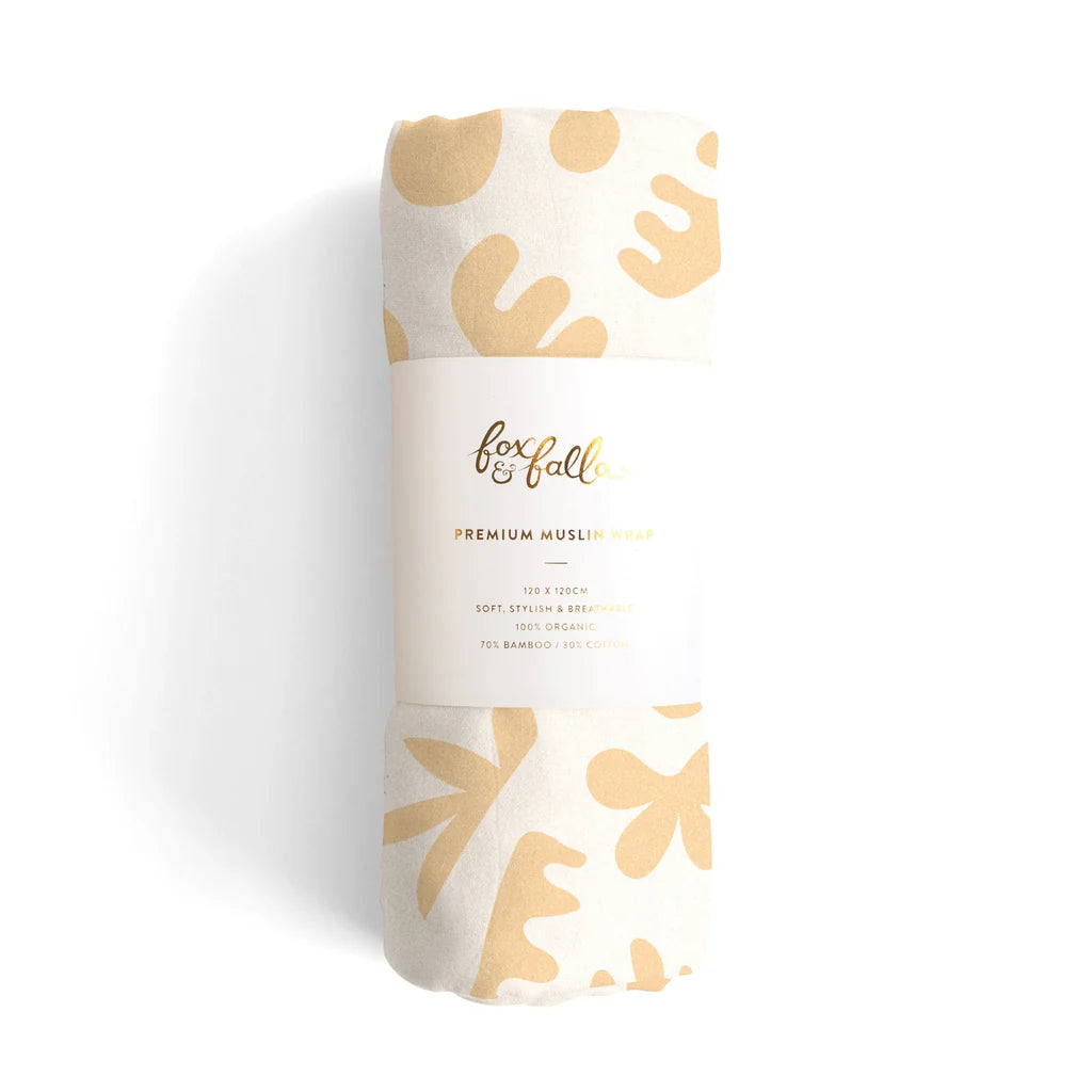 Fox & Fallow - Organic Muslin Wrap - Helios