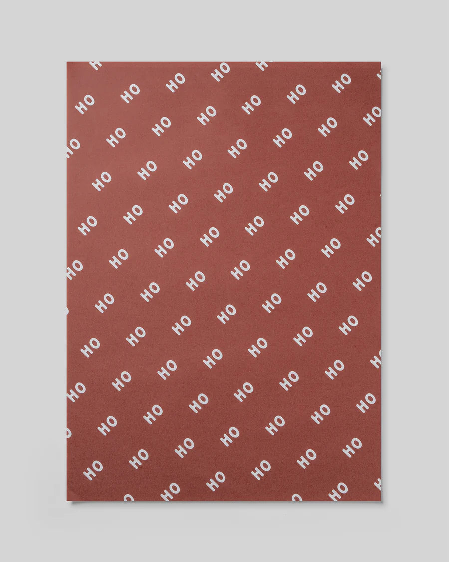 MadePaper - Ho Ho Ho Wrapping Paper (Mulled Wine)