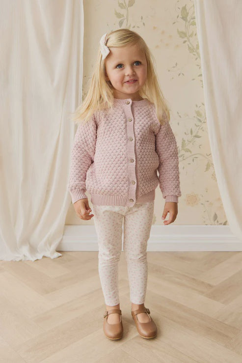 Jamie Kay - Maple Cardigan - Pastel Pink Marle