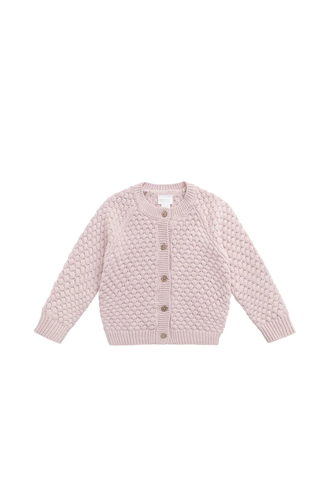 Jamie Kay - Maple Cardigan - Pastel Pink Marle