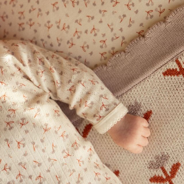 Nature Baby - L/S Bodysuit Pointelle - Dandelion