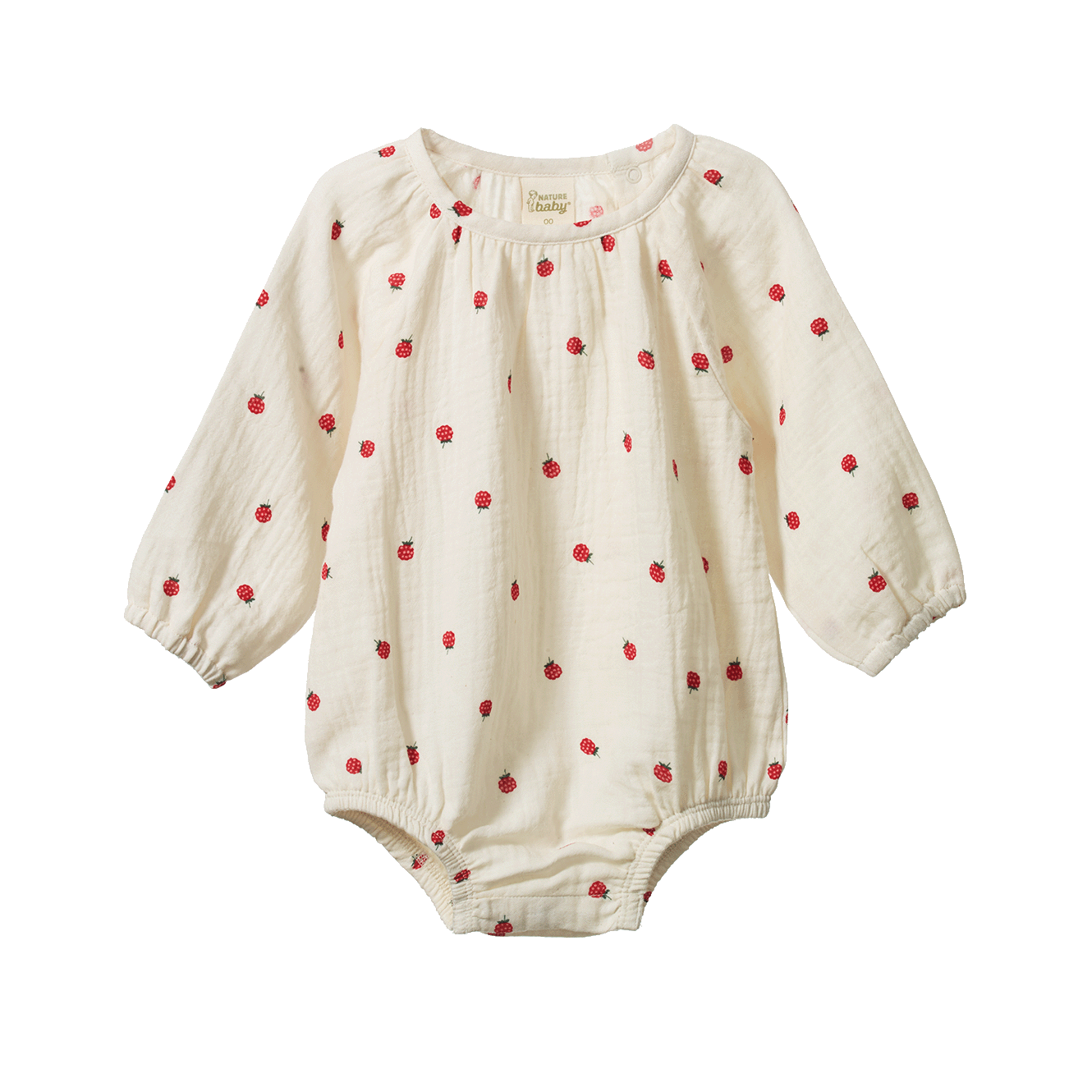 Nature Baby - Meadow Bodysuit - Raspberries