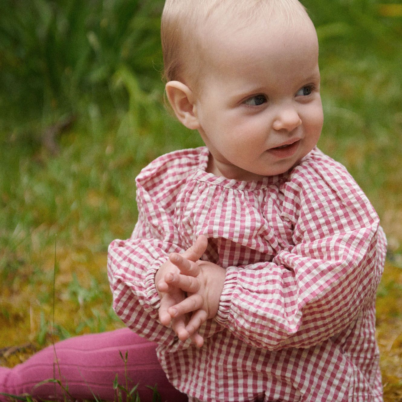 Nature Baby - Meadow Bodysuit - Jam Check