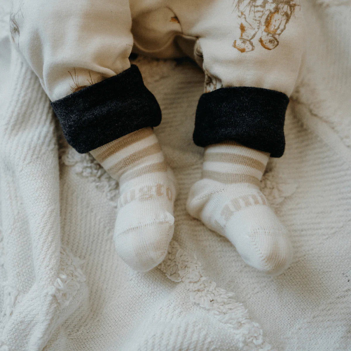 Lamington - Merino Crew Socks - Squirrel