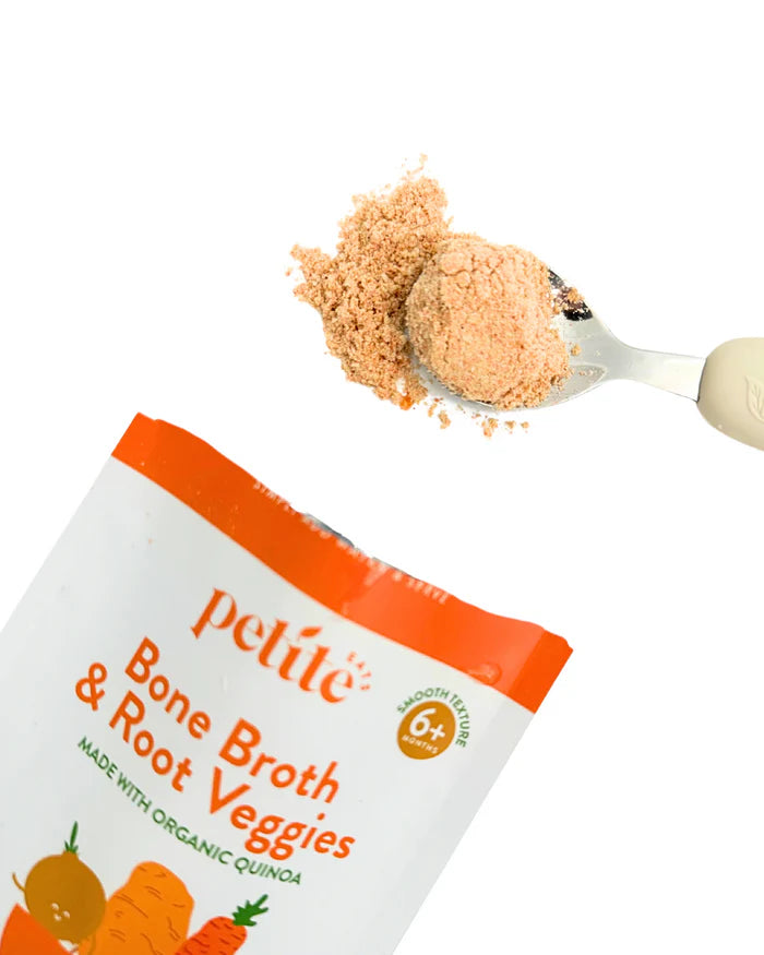 Petite Eats - Baby Puree Powder - Bone Broth + Root Veggies 20g
