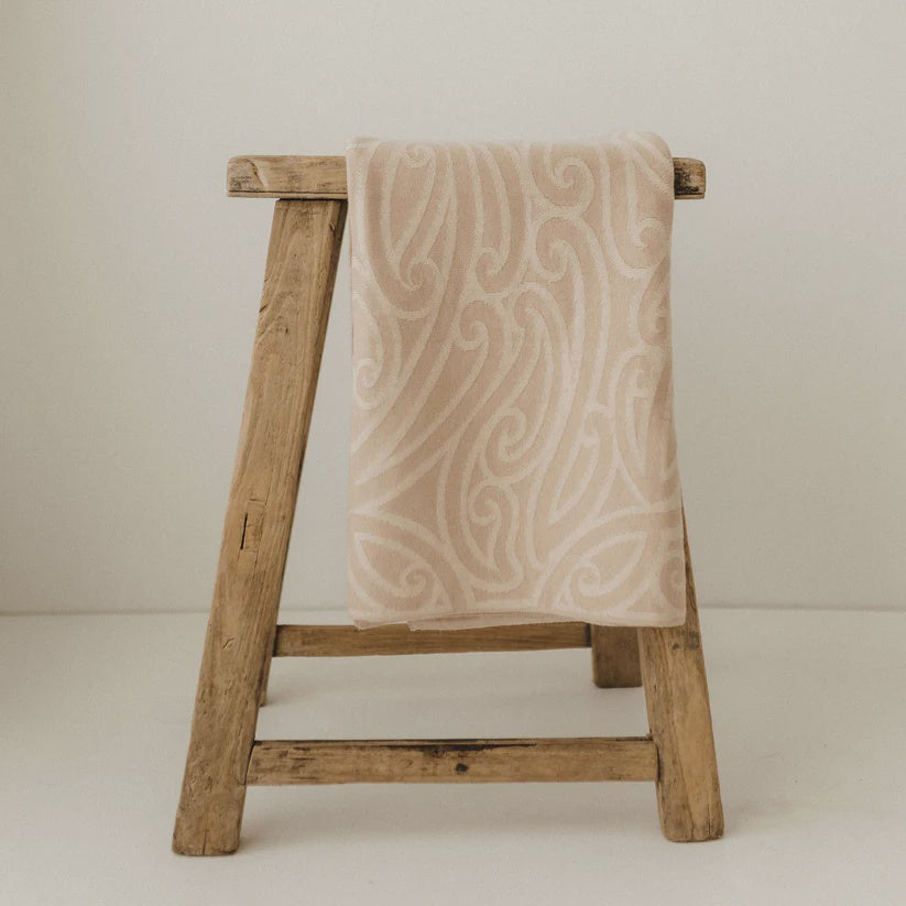 BO & KO - Mohimohi Woven Pēpi Blanket - Onepū