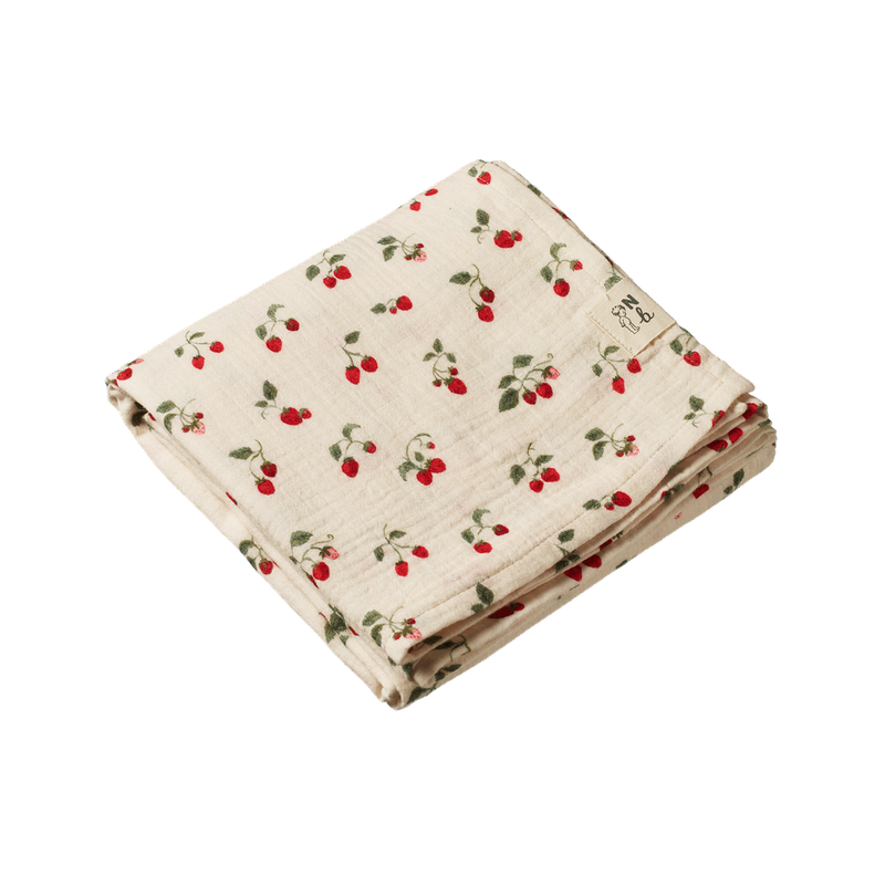 Nature Baby - Muslin Wrap - Strawberry Blush