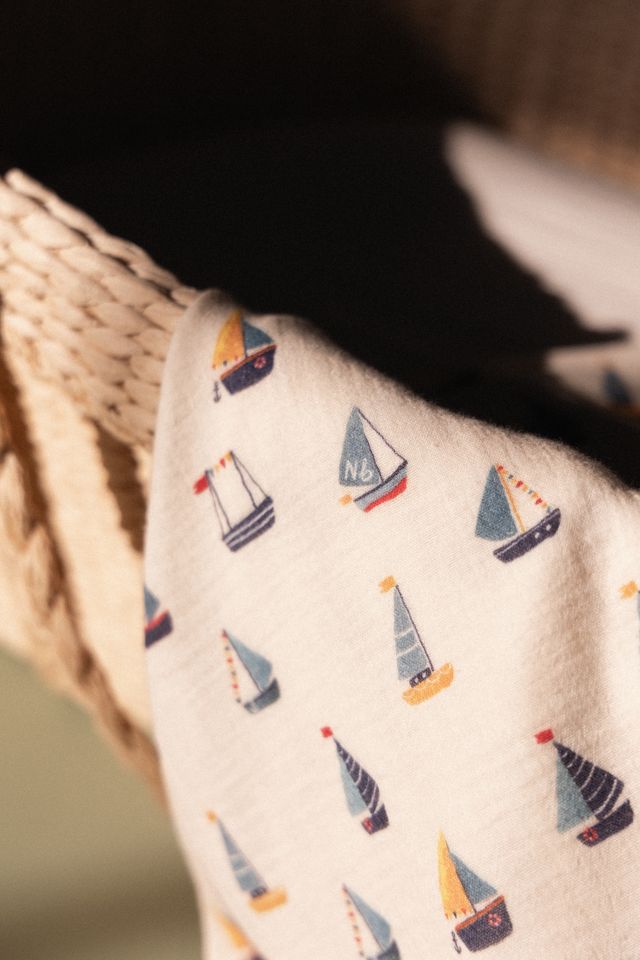 Nature Baby - Muslin Wrap - Regatta