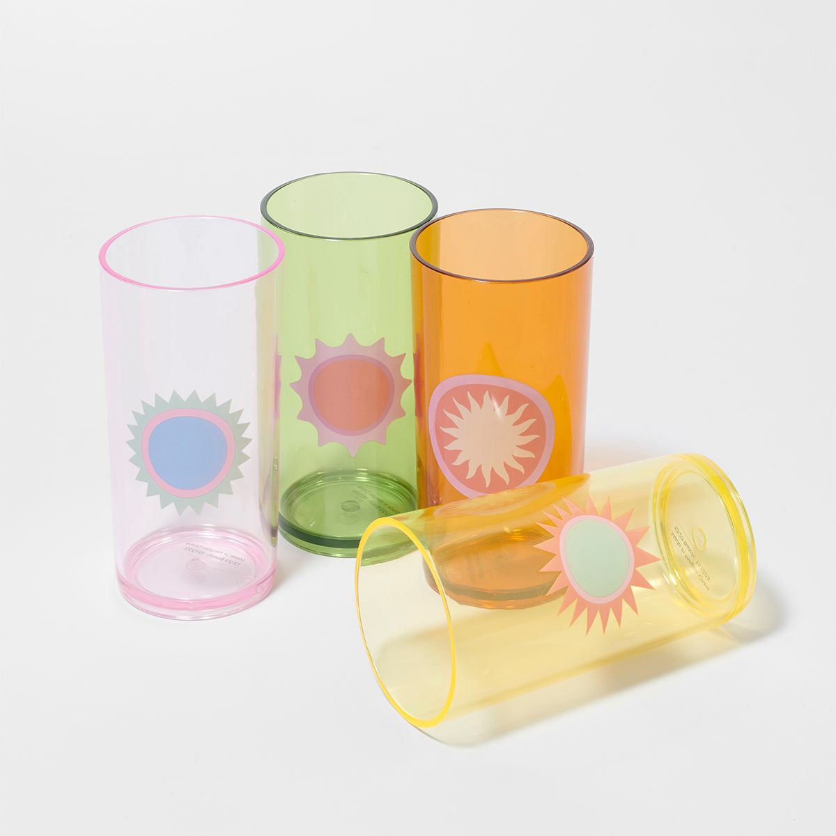 Sunnylife - Poolside Tall Tumblers - Set of 4