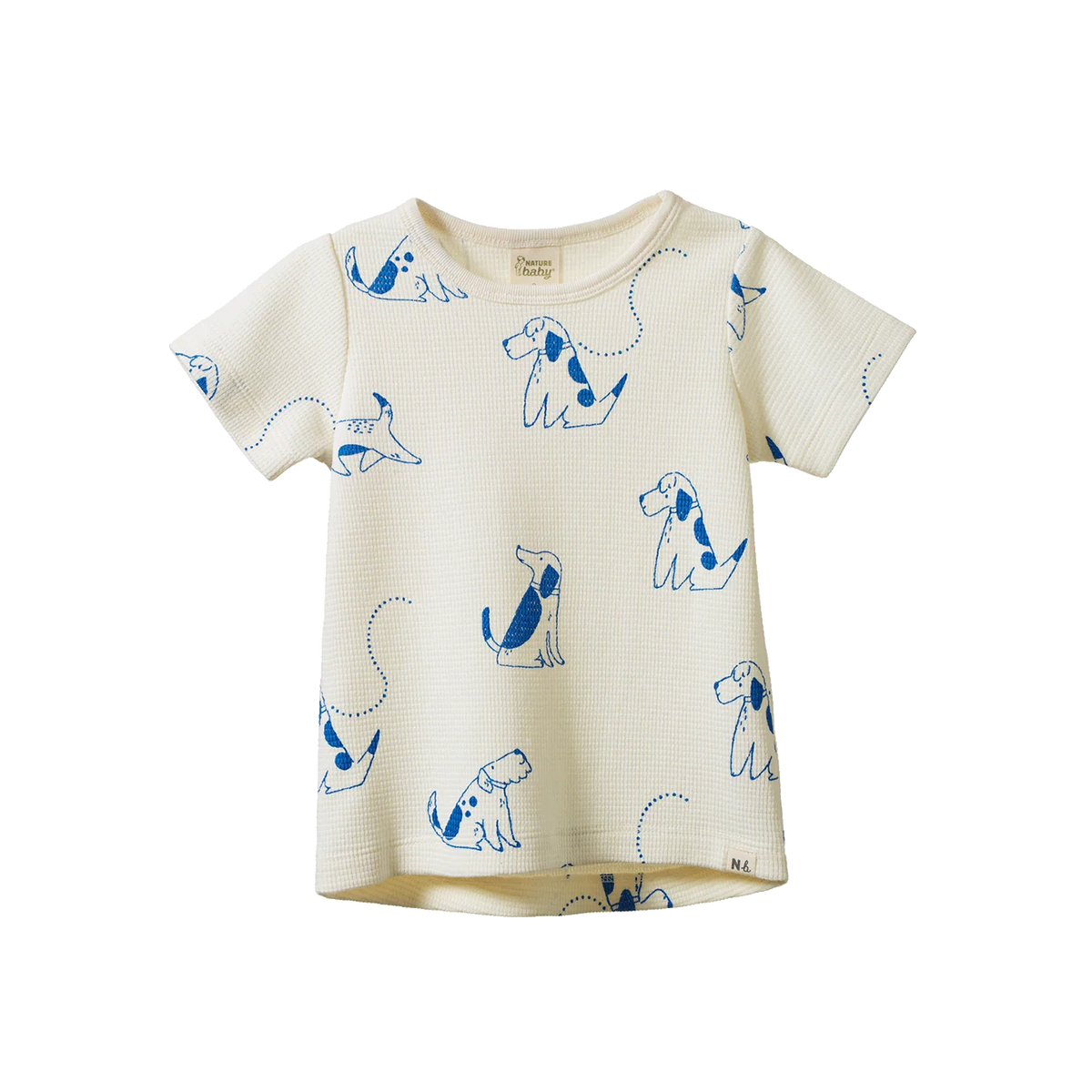 Nature Baby - River Tee Waffle - Dog Walk
