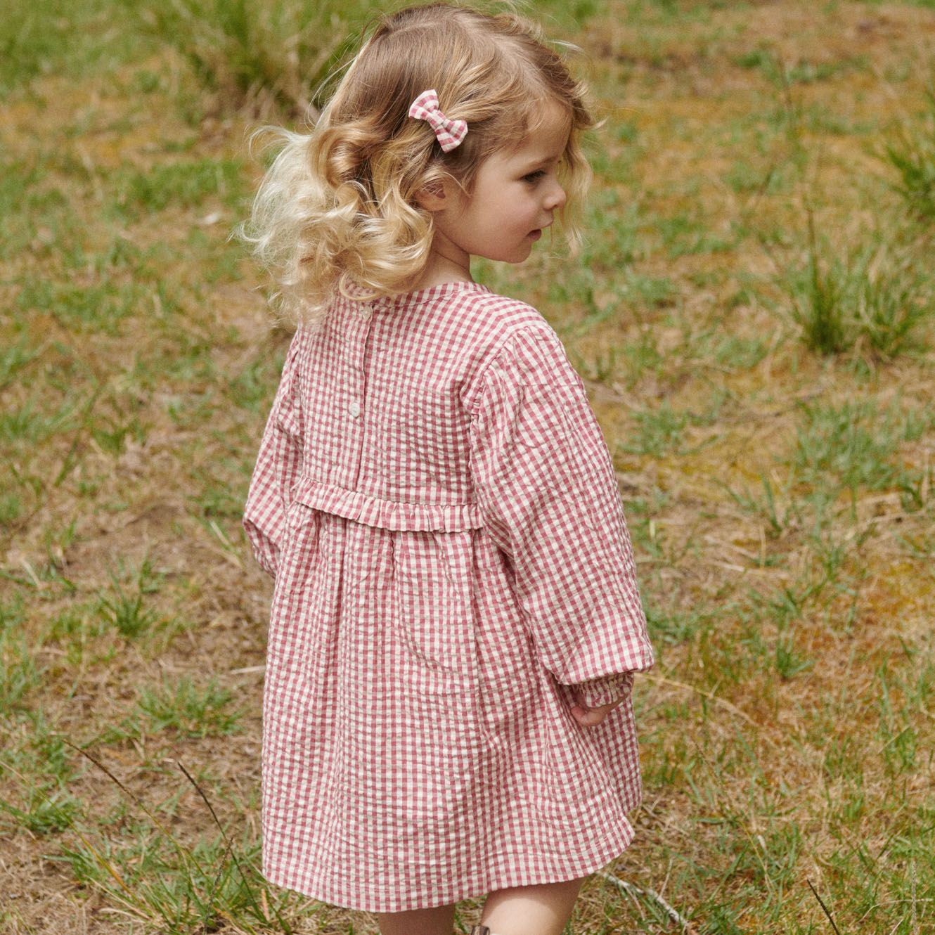 Nature Baby - Nora Dress - Jam Check