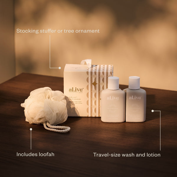 Al.ive - Body Care Travel Ornament - Sea Cotton + Coconut