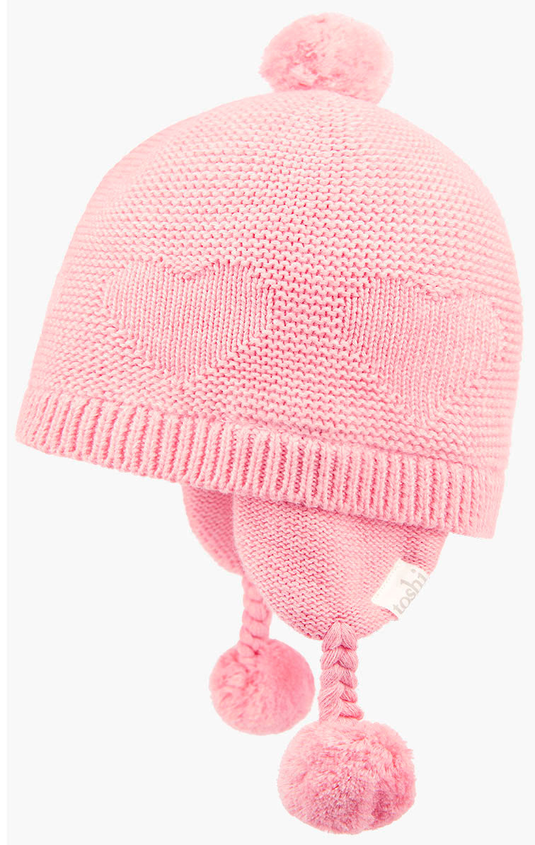 Toshi - Earmuff Beanie Heart - Pearl