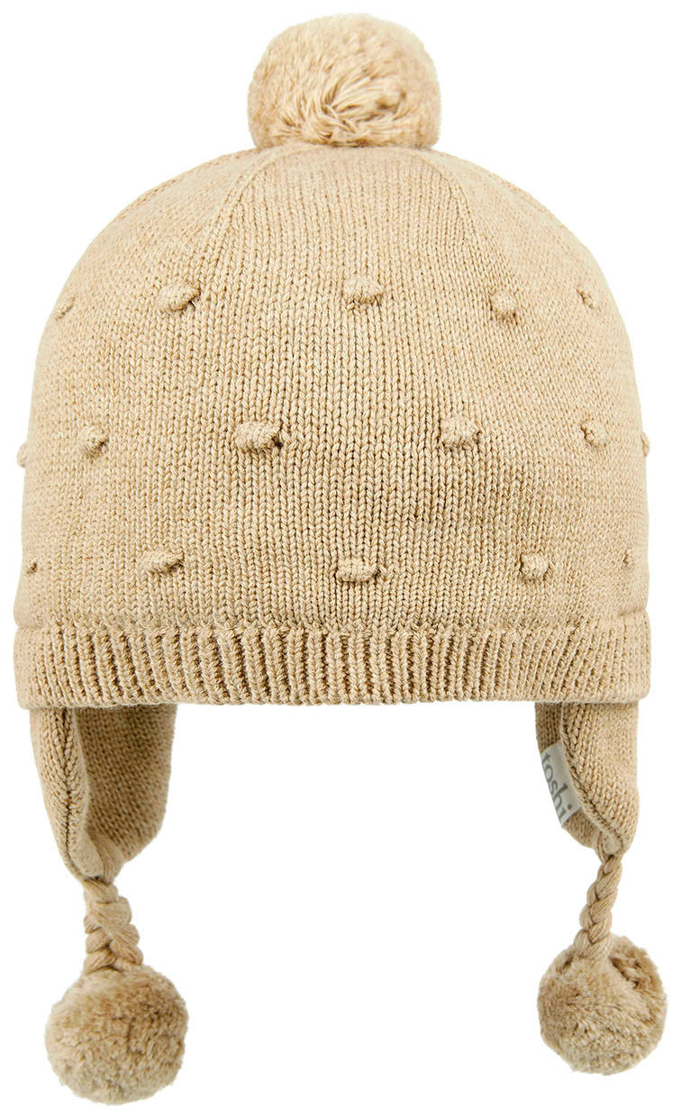 Toshi - Earmuff Beanie Popcorn - Driftwood