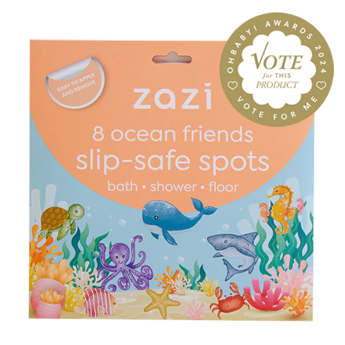 Zazi - Slip-Safe Bath Spots - Ocean Friends