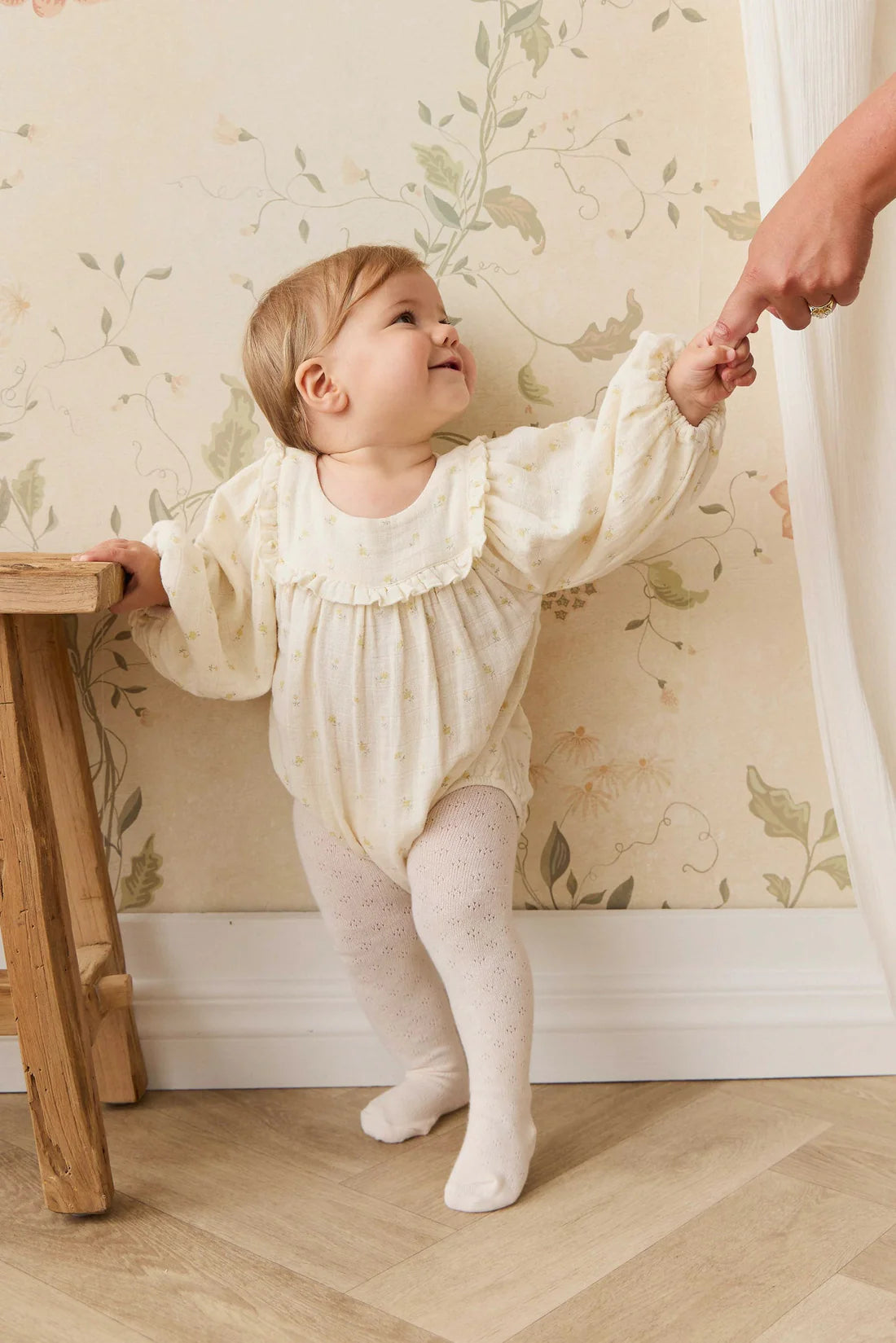 Jamie Kay - Muslin Frances Playsuit - Vintage Ditsy