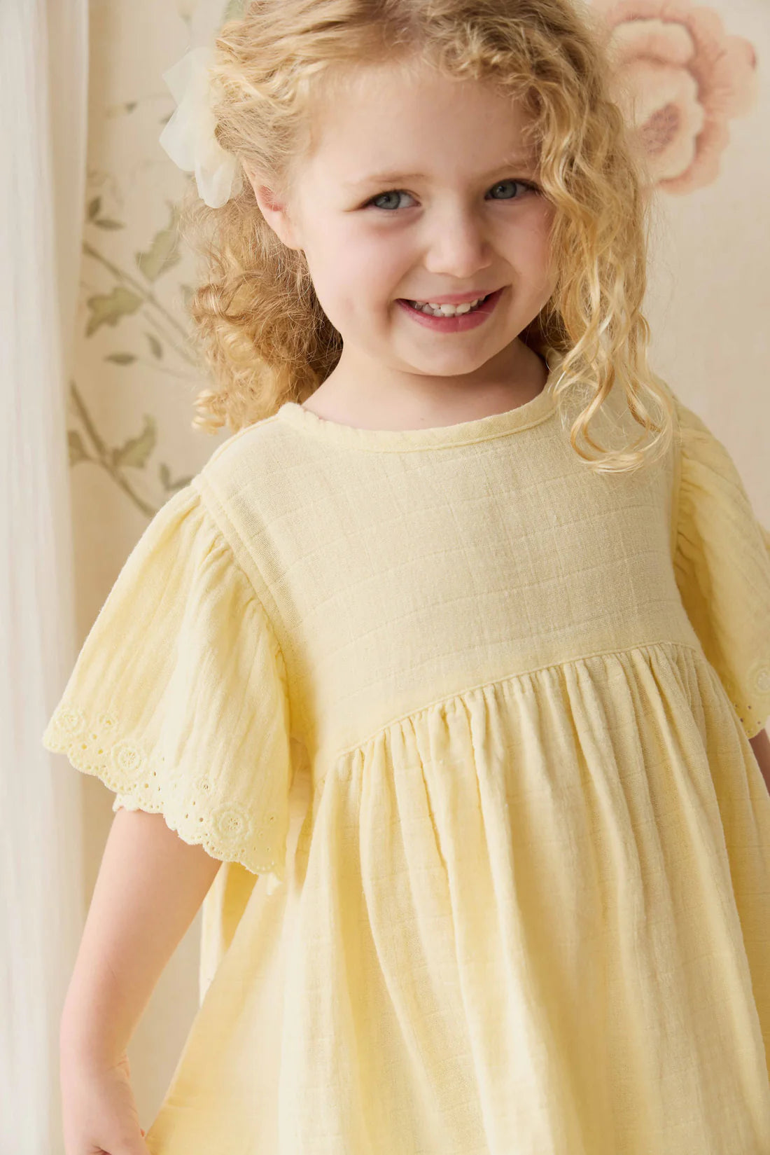 Jamie Kay - Muslin Phillipa Dress - Sunshine