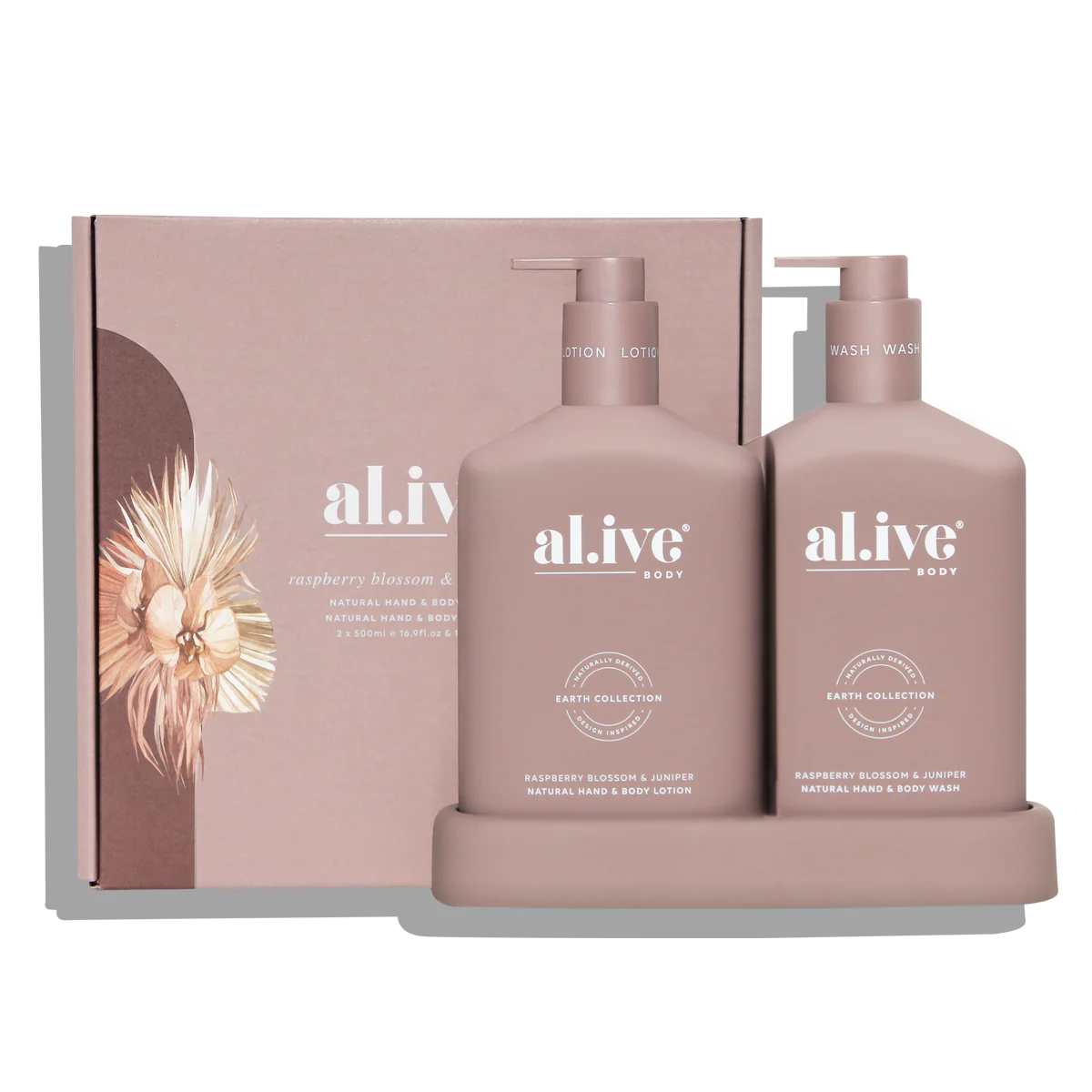 Al.ive - Wash + Lotion Duo - Raspberry Blossom + Juniper Duo