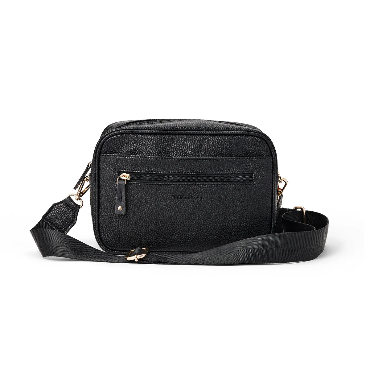 Pretty Brave - Harper Cross Body Bag - Black Pebble