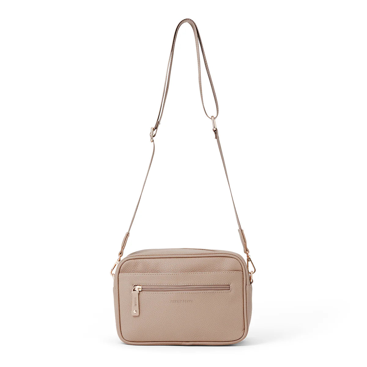 Pretty Brave - Harper Cross Body Bag - Natural Pebble