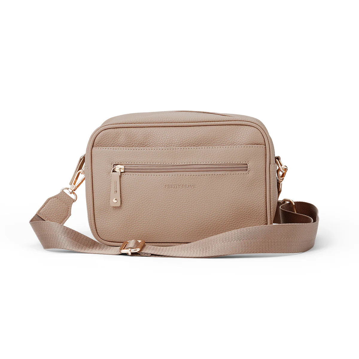 Pretty Brave - Harper Cross Body Bag - Natural Pebble