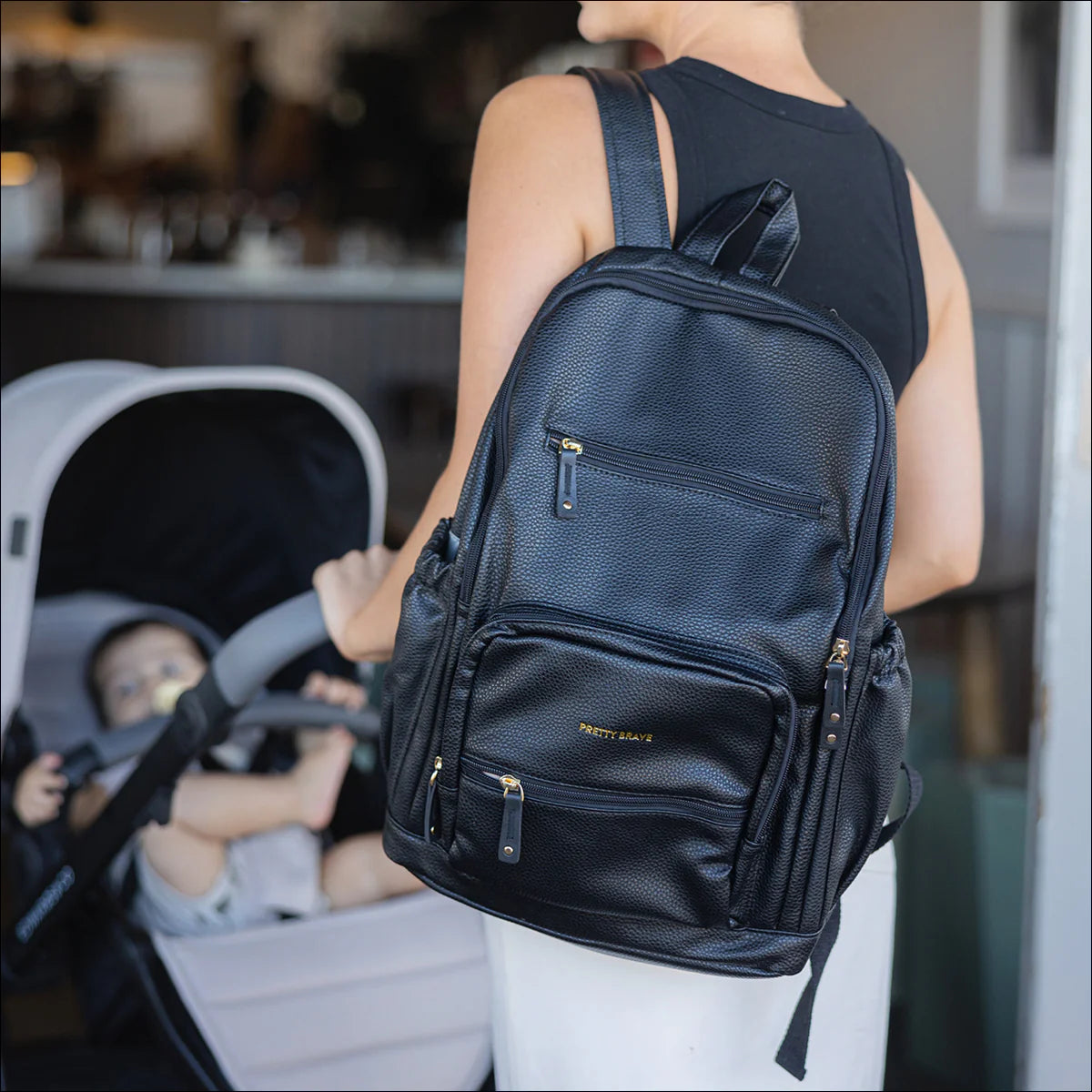 Pretty Brave - Chloe Backpack - Black