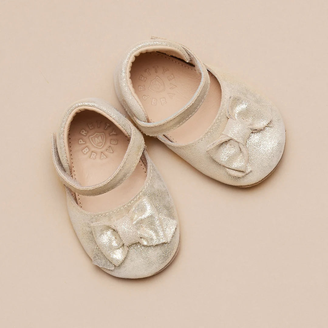 Pretty Brave - Bella Sandal - Gold Shimmer