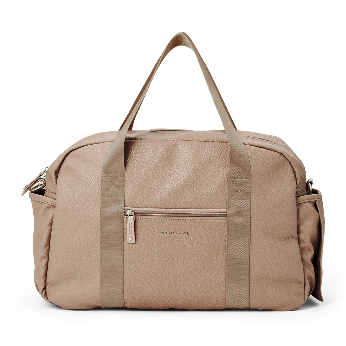 Pretty Brave - Stella Nappy Bag - Natural Pebble