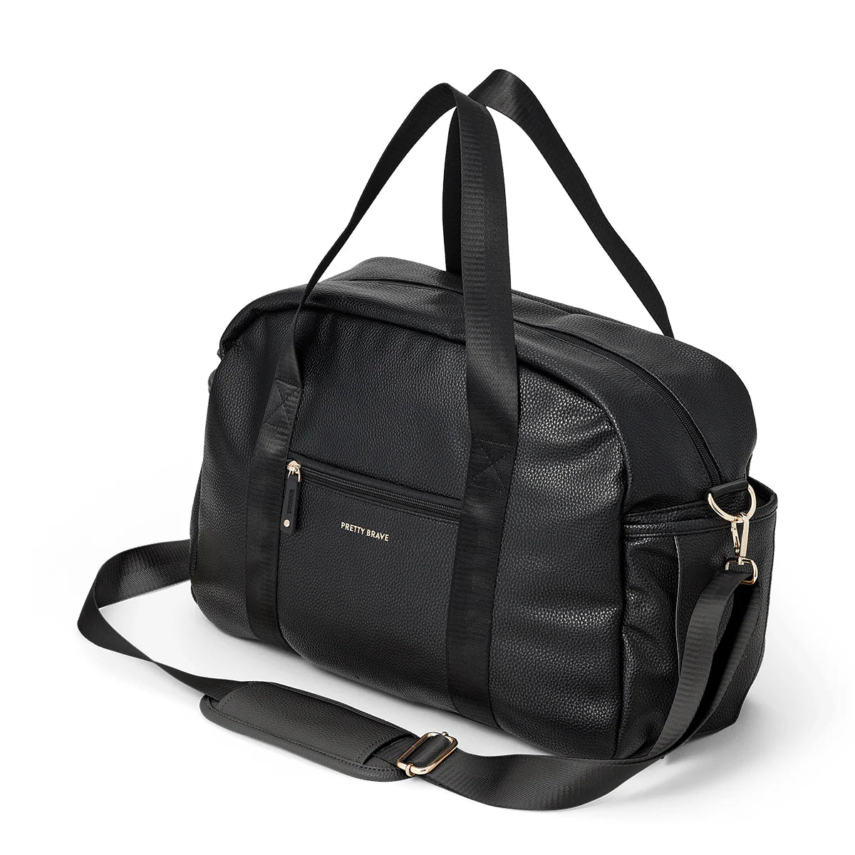 Pretty Brave - Stella Baby Bag - Black Pebble