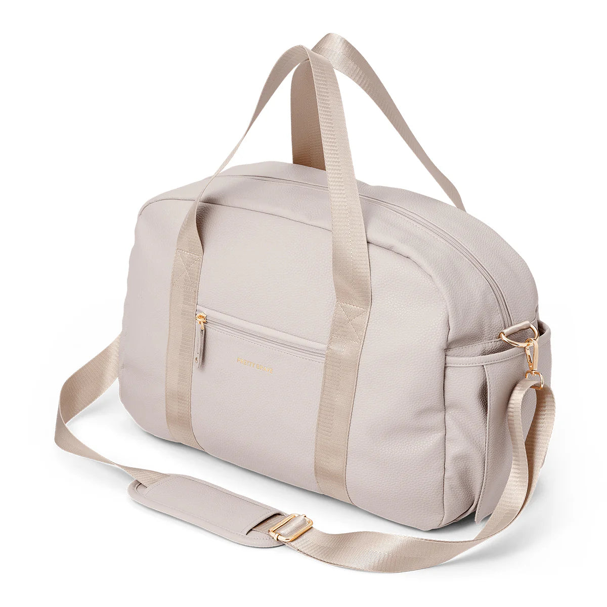 Pretty Brave - Stella Nappy Bag - Stone Pebble