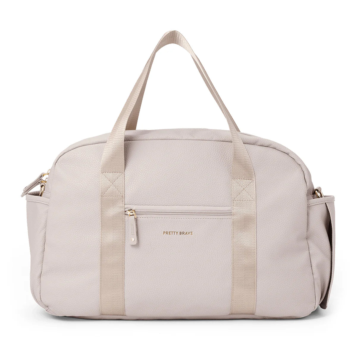 Pretty Brave - Stella Nappy Bag - Stone Pebble