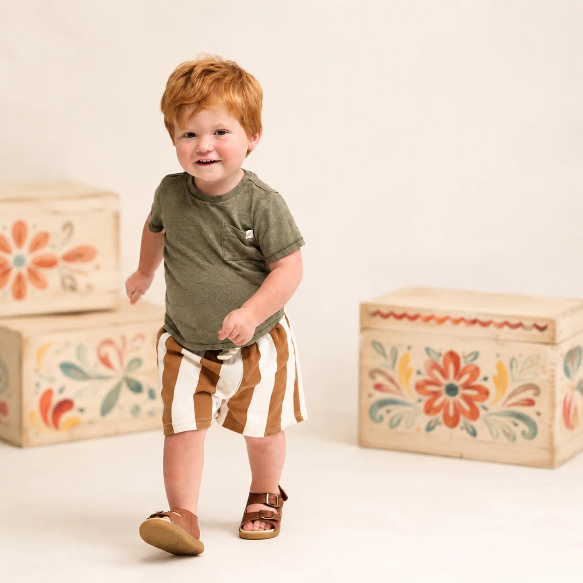 Pretty Brave - Beau Sandal - Toffee
