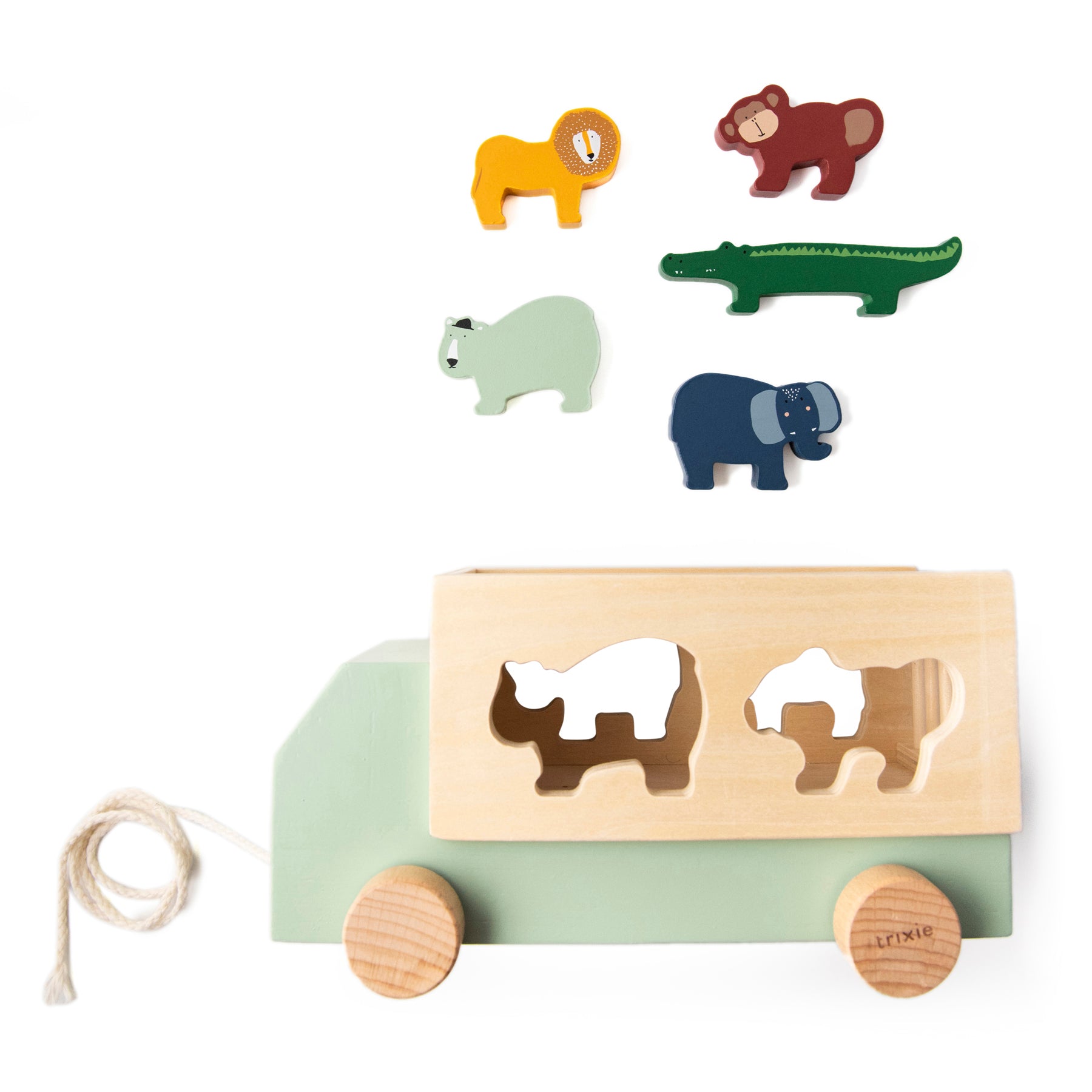 Trixie - Wooden Animal Truck