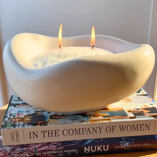 Sunday Culture - Sand Wax Candles - Passionfruit + Lime 60 hrs Burn Time