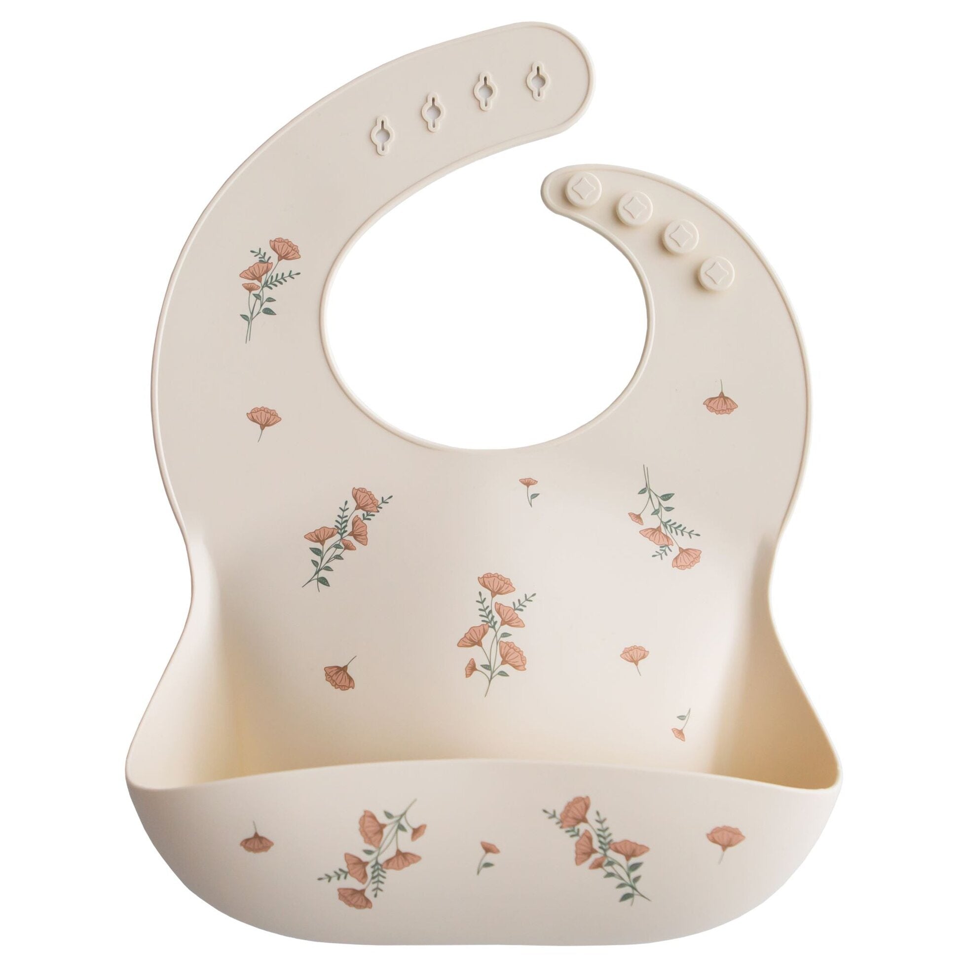 Mushie - Silicone Baby Bib