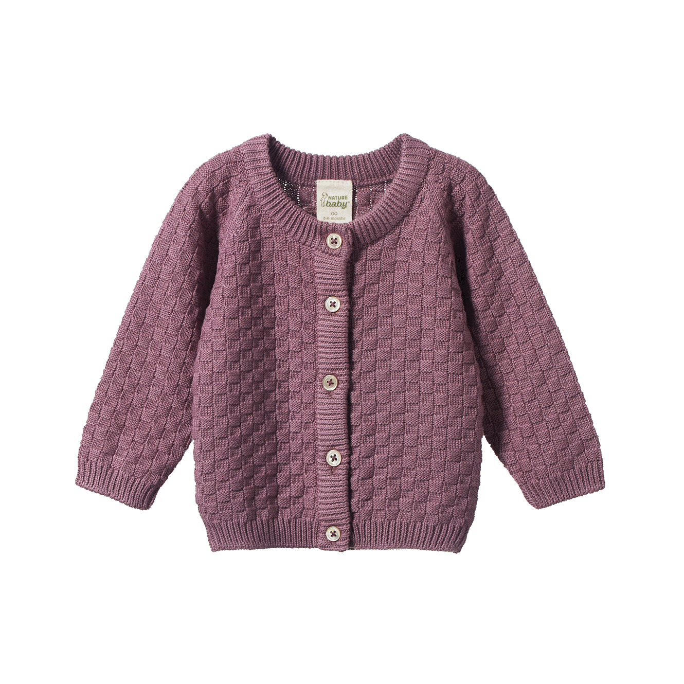 Nature Baby - Piper Cardigan - Twilight Basket