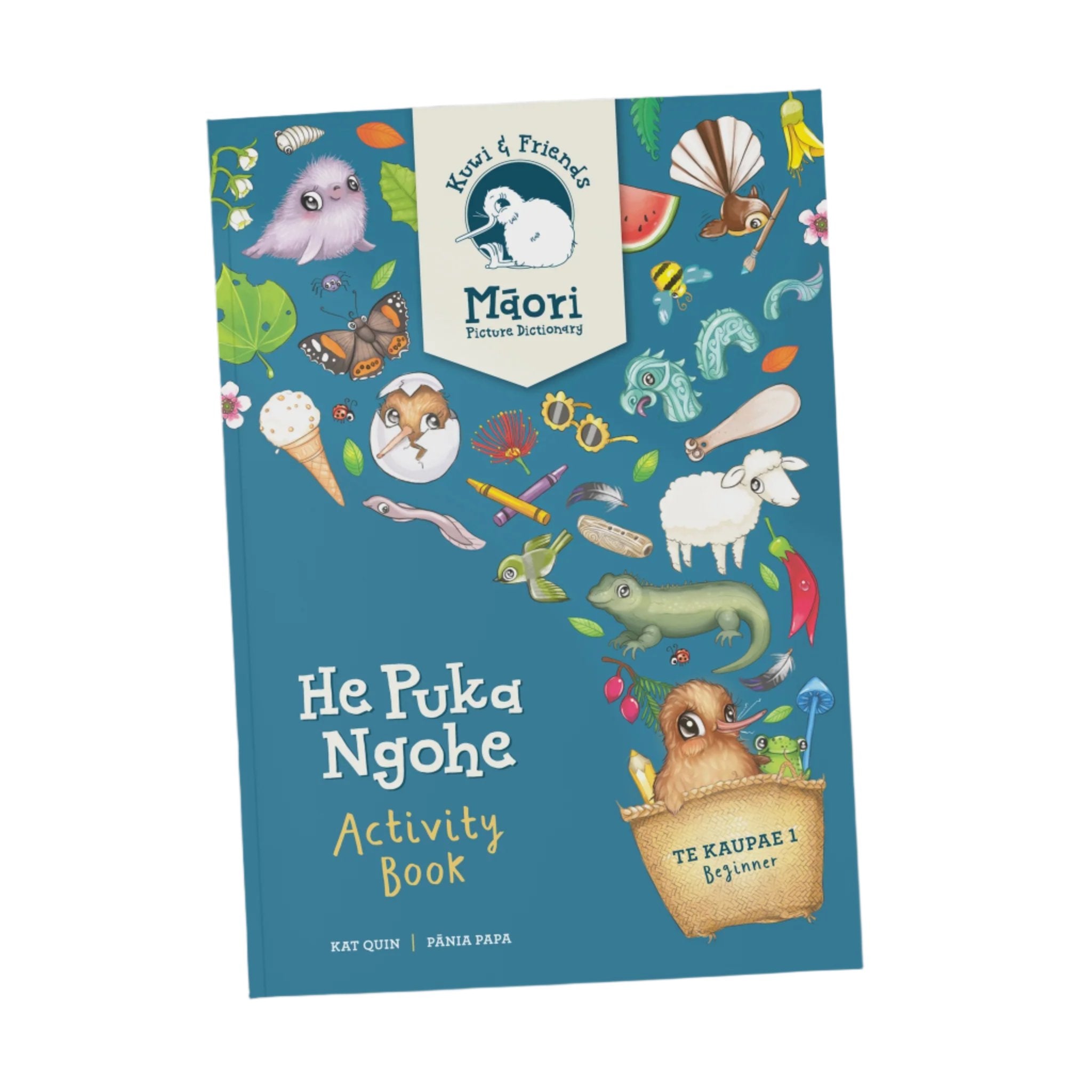 Kuwi + Friends - Māori Activity Book - He Puka Ngohe