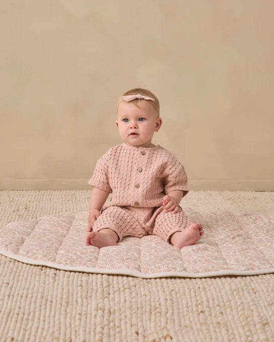 Quincy Mae - Baby Play Mat - Pink Blossom