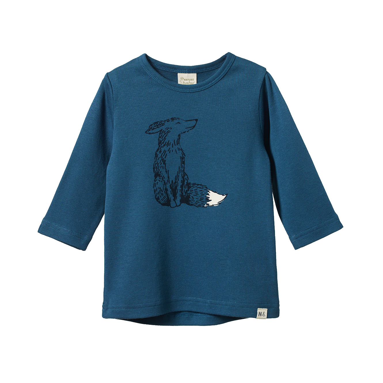 Nature Baby - Long Sleeve River Tee - Foxy Teal